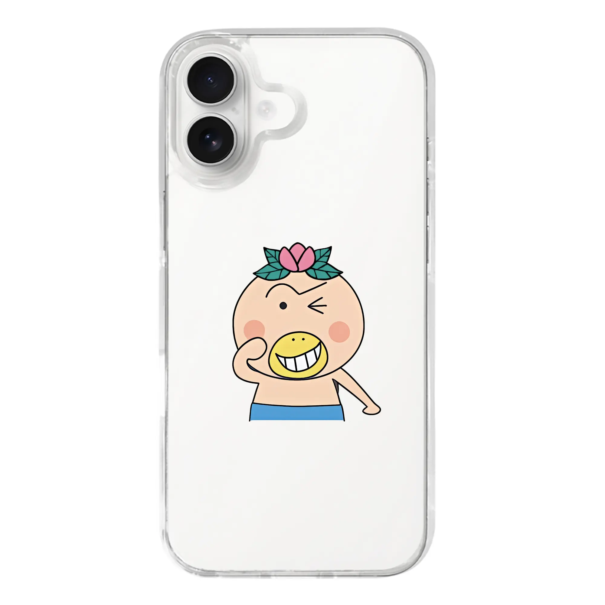 はなかっぱ グッズ,はなかっぱ - iPhone 17シリーズ 透明スマホケース – 薄型・耐衝撃・精密フィット保護カバー